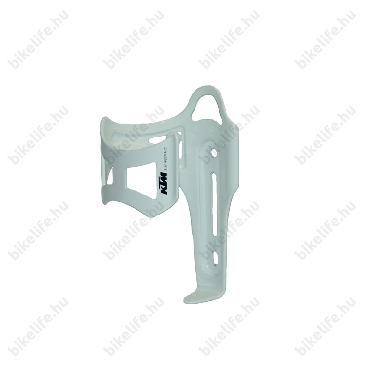 KTM Side alumínium kulacstartó fehér színben 36 gramm