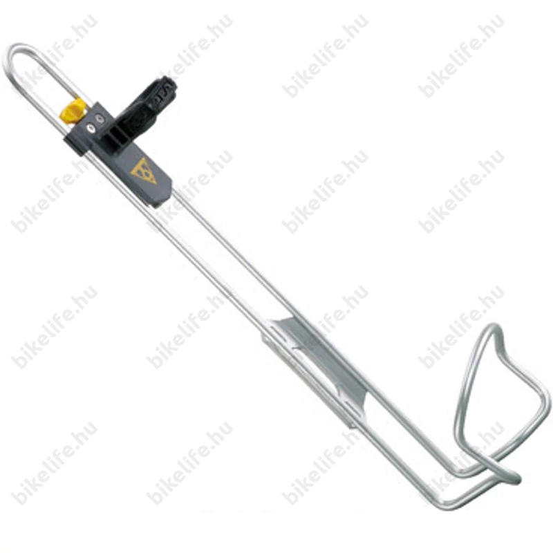 Topeak Modula Cage XL kulacstartó állítható 1-1,5l-es üvegekhez, alu, gumírozott üvegnyak tartó