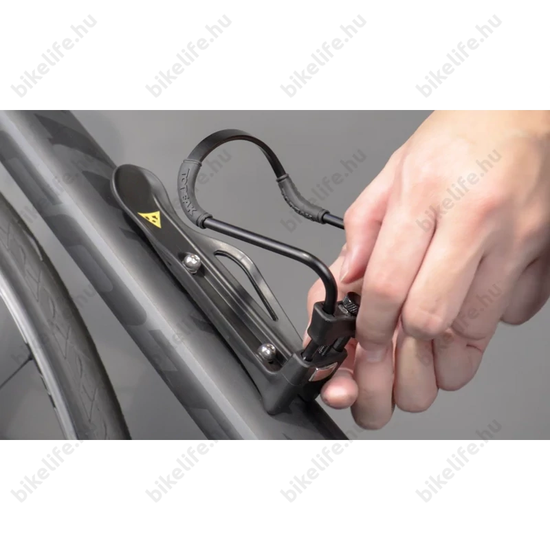 Topeak Modula Cage II kulacstartó szerszám nélkül állítható átmérő, gumírozás alumínium kulacsokhoz