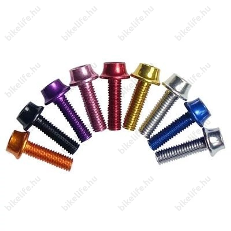 A2Z alu kulacstartó csavar 7075-T6 anodizált fekete