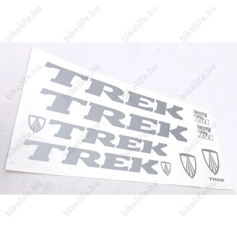 Trek matrica garnitúra műgyantás bevonattal 35x16cm 3színben