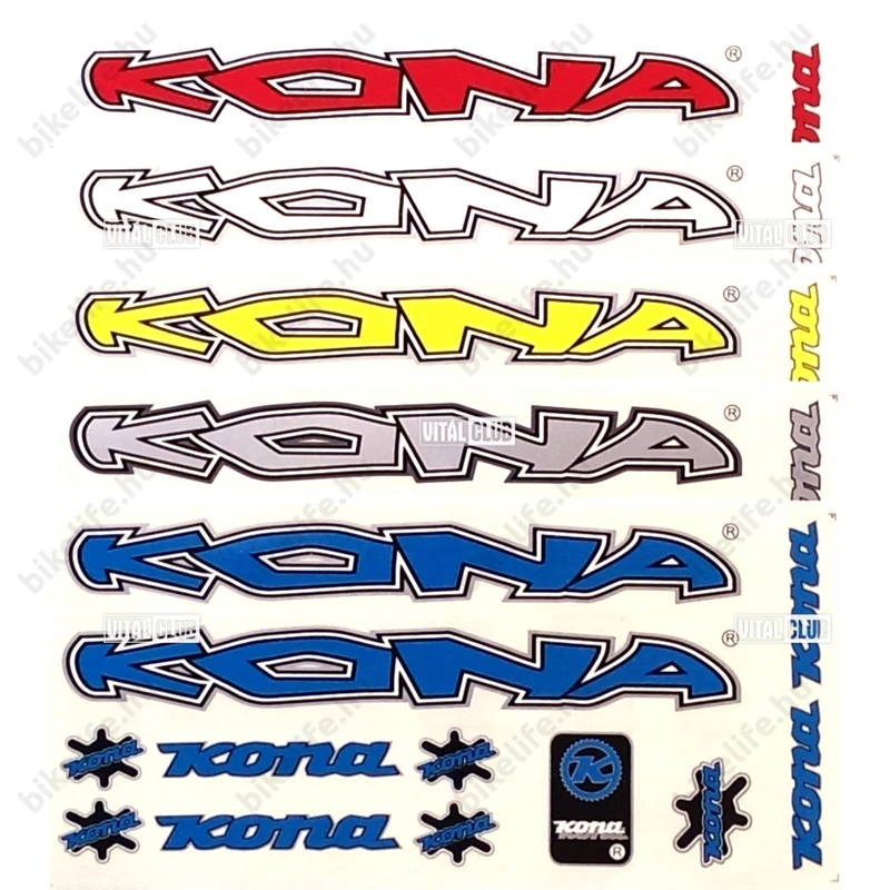 Kona matrica garnitúra műgyantás 35x16cm 5féle színben