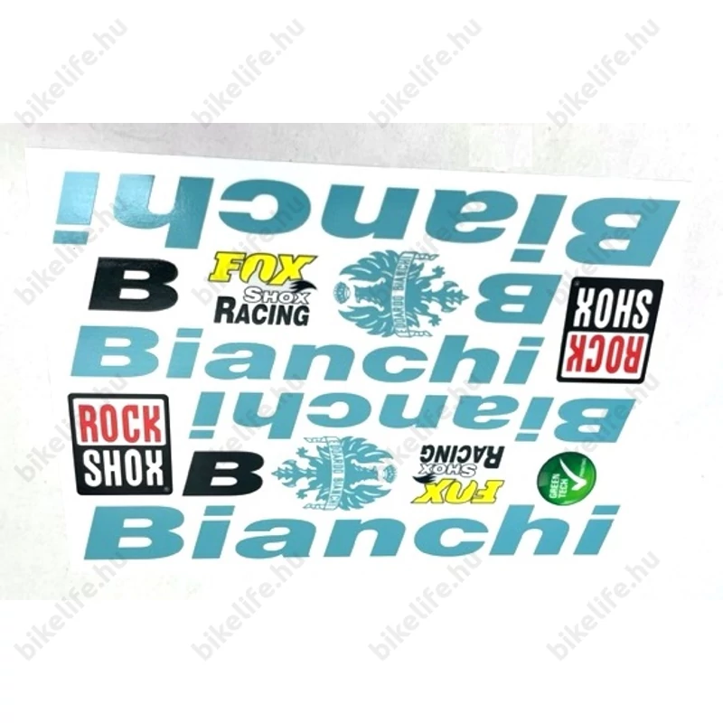 Bianchi Style matrica garnitúra műgyantás 35x12cm 4féle színben kapható