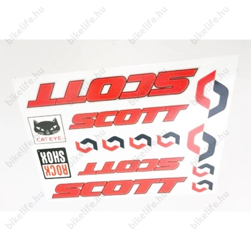 Scott műgyantás matrica garnitúra 25x17cm 7féle színben kapható