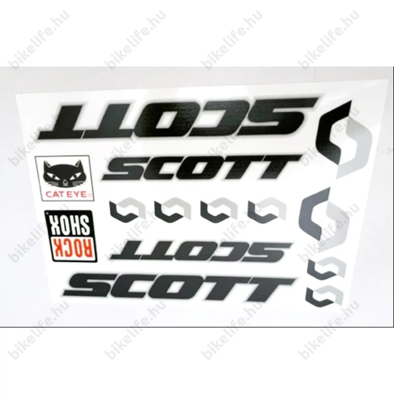 Scott műgyantás matrica garnitúra 25x17cm 7féle színben kapható