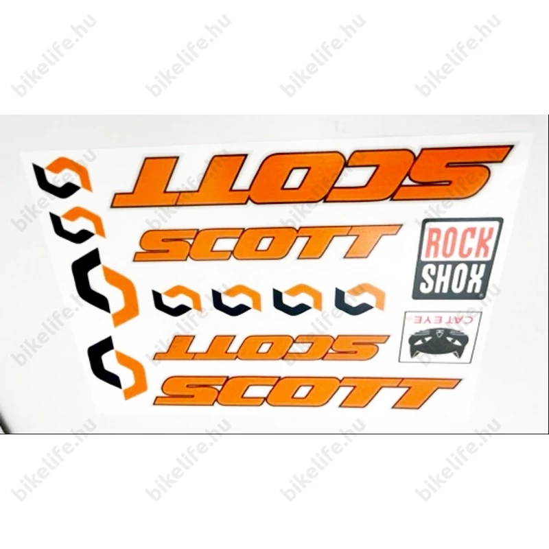 Scott műgyantás matrica garnitúra 25x17cm 7féle színben kapható