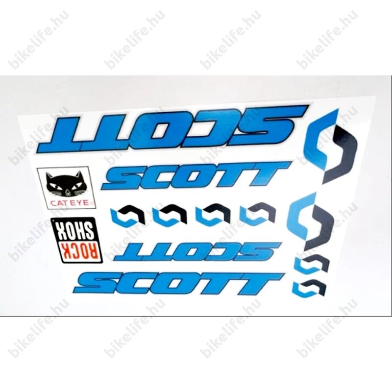 Scott műgyantás matrica garnitúra 25x17cm 7féle színben kapható