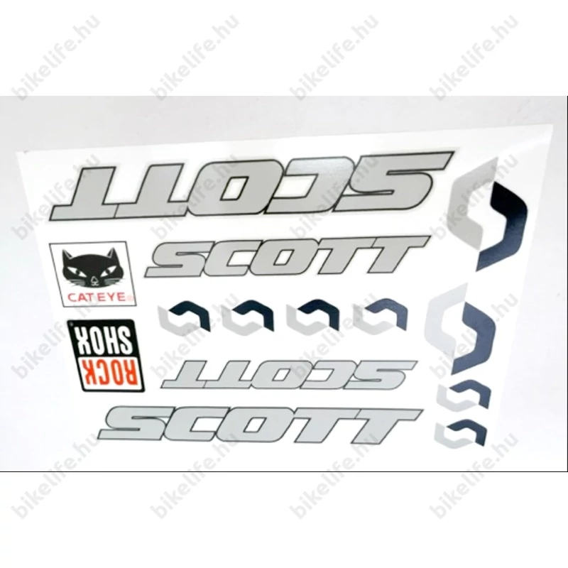 Scott műgyantás matrica garnitúra 25x17cm 7féle színben kapható