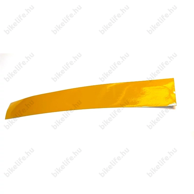 Fényvisszaverő matrica sárga  / 35cm 40mm széles