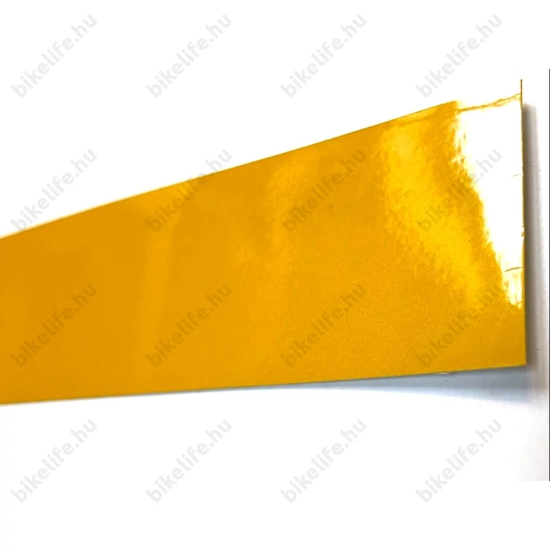 Fényvisszaverő matrica sárga  / 35cm 40mm széles
