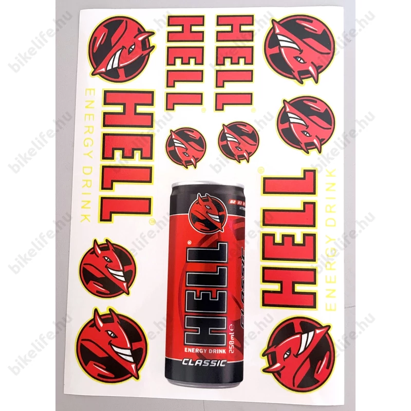 Hell matrica garnitúra műgyantás bevonattal 25x17cm