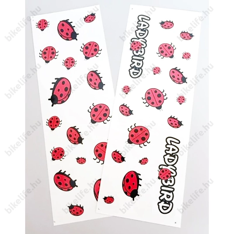 Katicás matrica garnitúra műgyantás 25x17cm