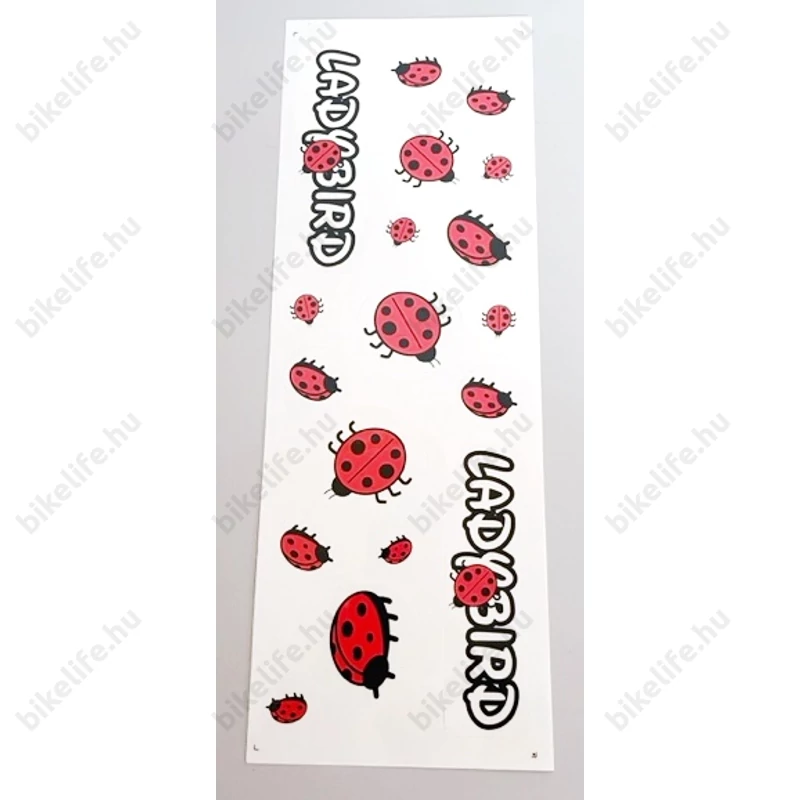 Katicás matrica garnitúra műgyantás 25x17cm