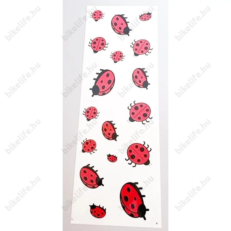 Katicás matrica garnitúra műgyantás 25x17cm