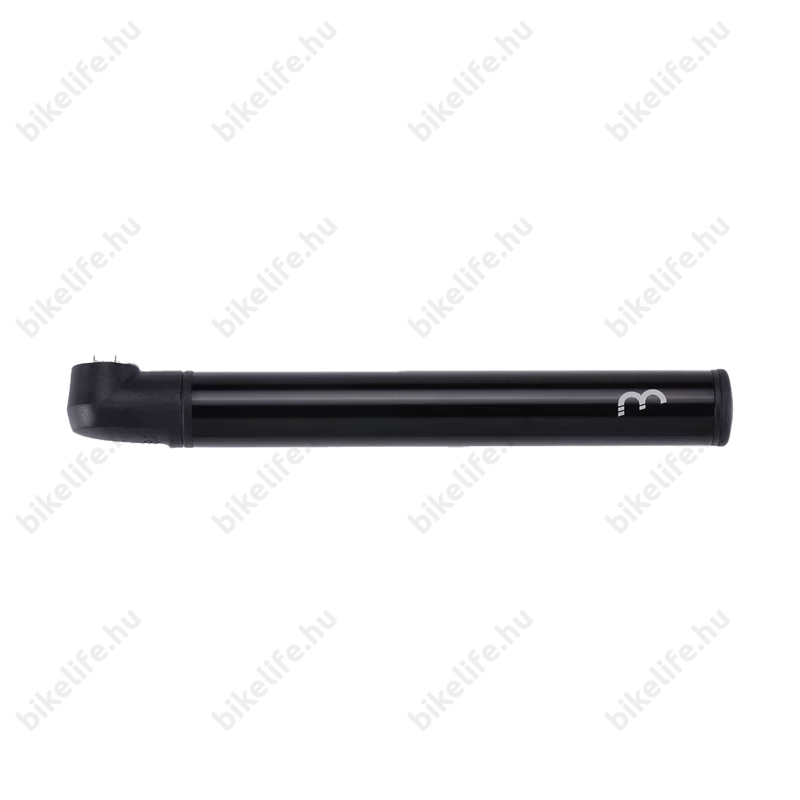 BBB SingleShot BMP-101 minipumpa, dupla kamárs, tubeless ready, 8 bar, 160mm, fekete