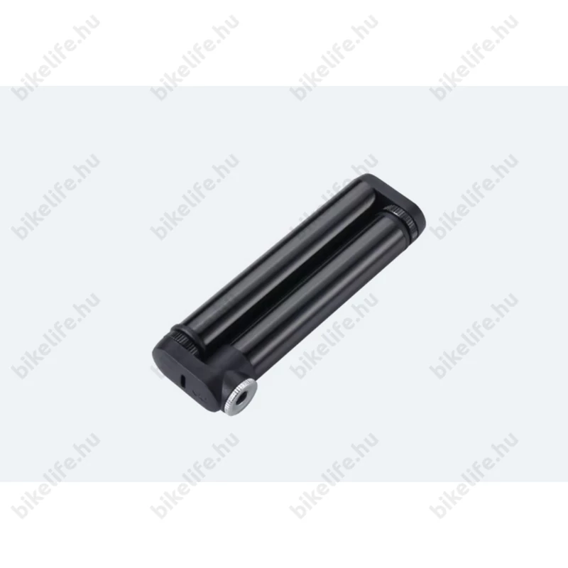 BBB DoubleShot BMP-102, dupla kamrás, tubeless ready, 8 bar, 120mm, fekete