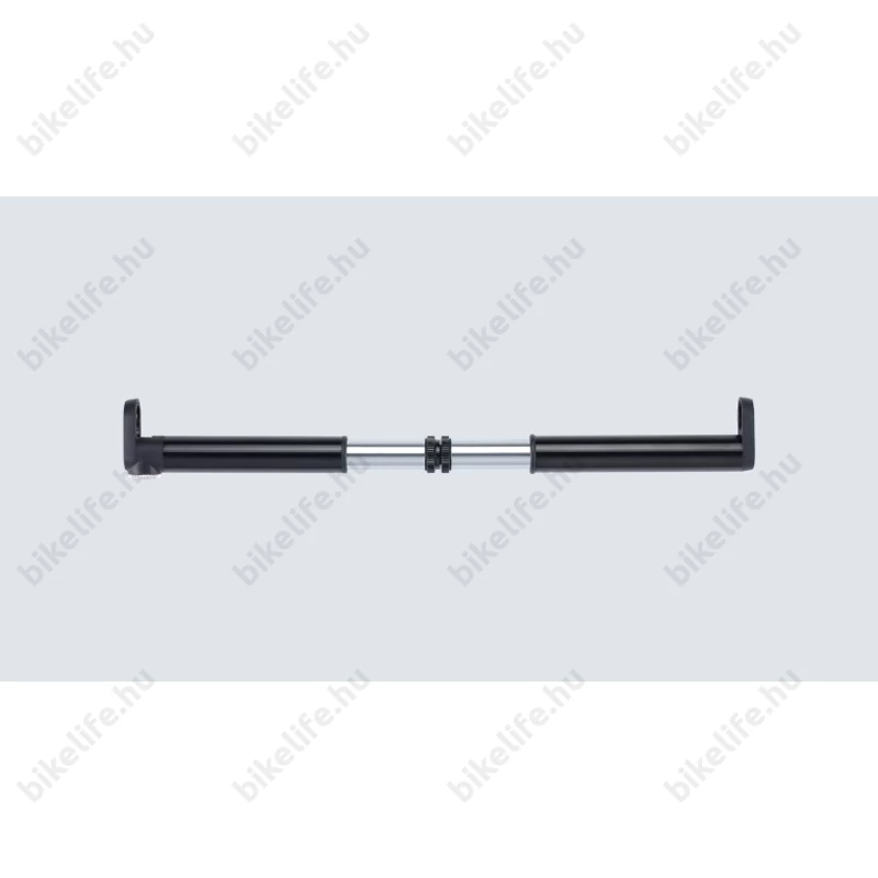 BBB DoubleShot BMP-102, dupla kamrás, tubeless ready, 8 bar, 120mm, fekete