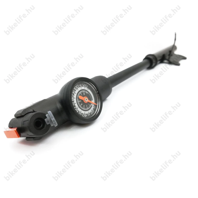 Pumpa mini KTM  nyomásmérővel 8bar fekete