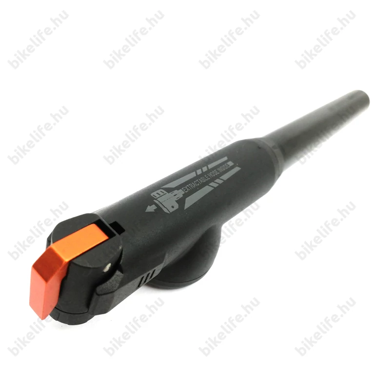 Pumpa mini KTM  nyomásmérővel 8bar fekete