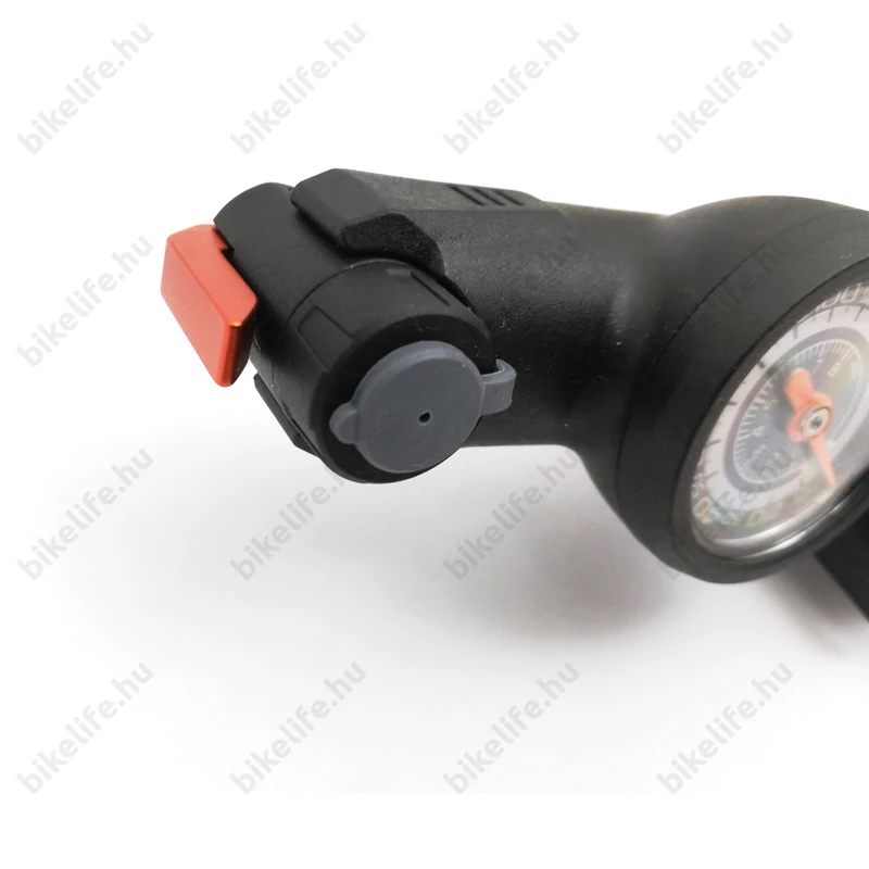 Pumpa mini KTM  nyomásmérővel 8bar fekete