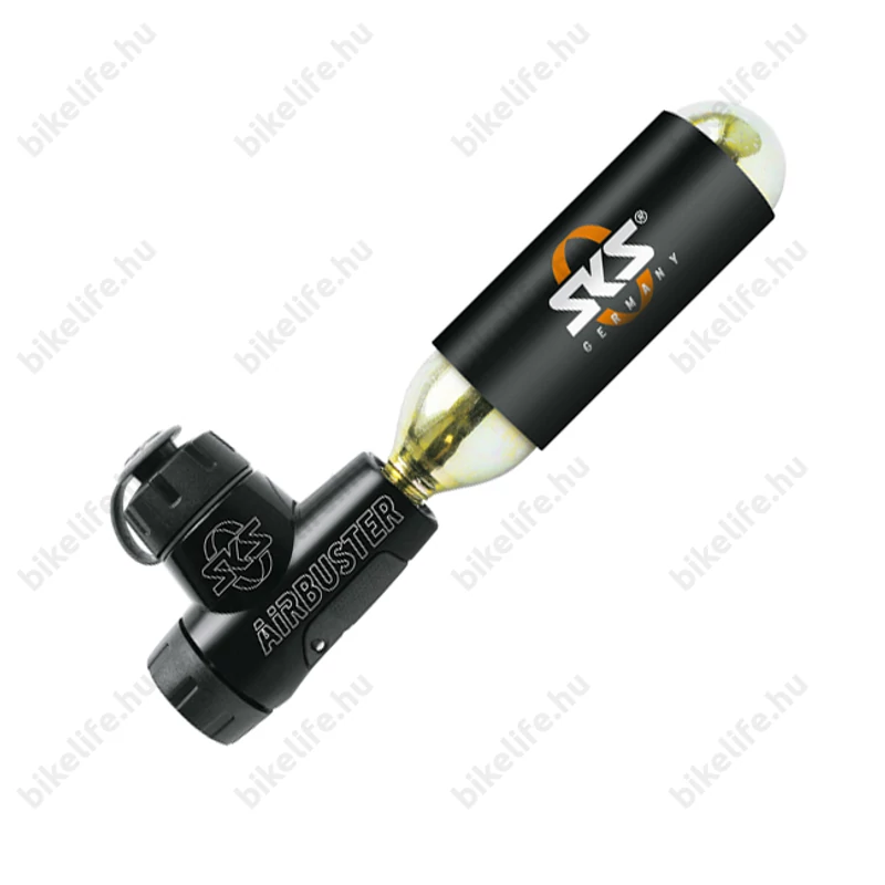 SKS Airbuster CO2 patronos pumpa vagy befúvó univerzális és szabályozható fejjel