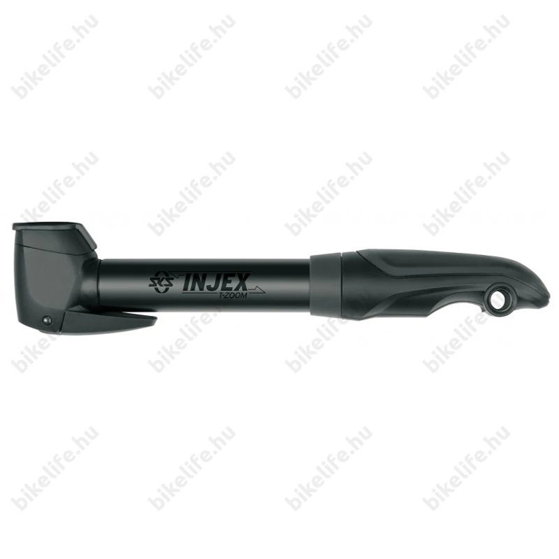 Minipumpa SKS INJEX T-Zoom alu 10bar/256mm univerzális fejjel, fekete