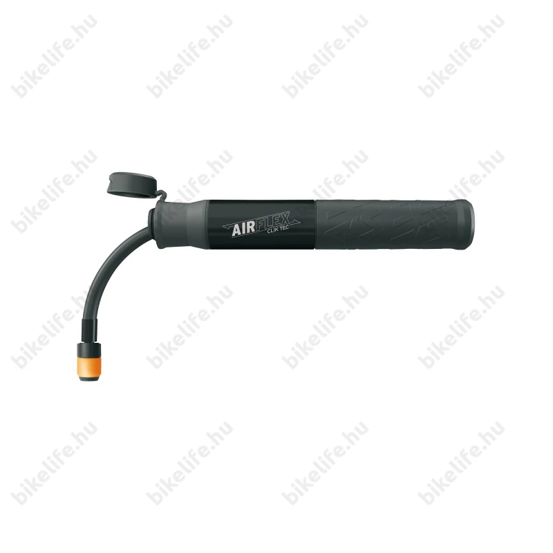 SKS Airflex Explorer Minipumpa 5bar/205mm kihúzható tömlő, Clik-Tec fejjel, fekete