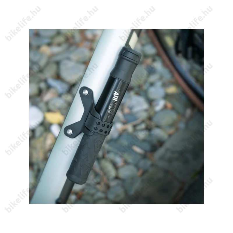SKS Airflex Explorer Minipumpa 5bar/205mm kihúzható tömlő, Clik-Tec fejjel, fekete