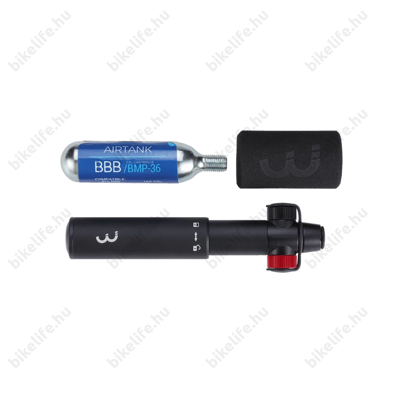 BBB BMP-33S CO2Blaster minipumpa CO2 patron + normál pumpa, mini kivitel