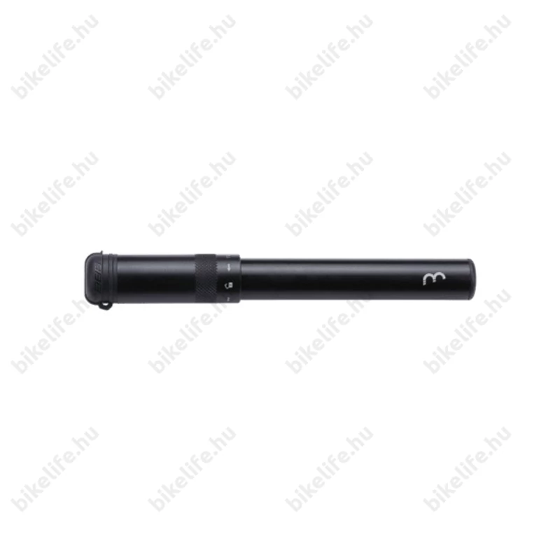 BBB BMP-49 EasyRoad minipumpa univerzális fej, alu test, 9bar, 185mm, fekete