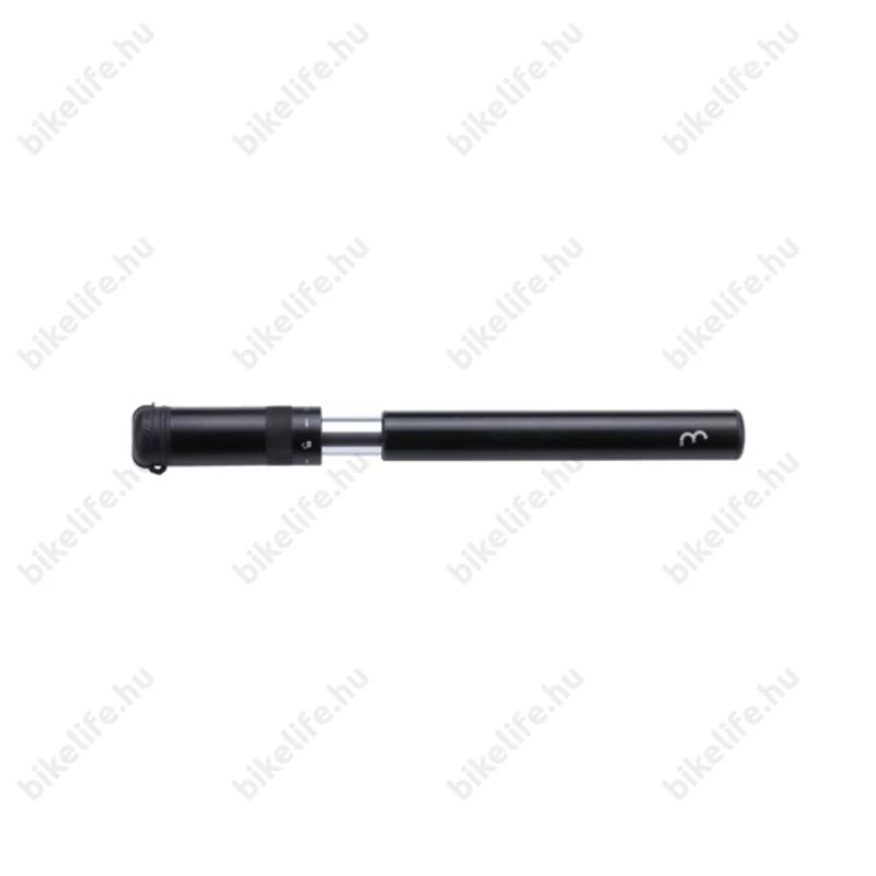 BBB BMP-49 EasyRoad minipumpa univerzális fej, alu test, 9bar, 185mm, fekete