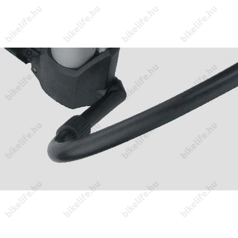 Pumpa mini Topeak Mini Morph G 11bar nyomás, SmartHead intelligens fej, alu test, ezüst/fekete, nyomásmérős