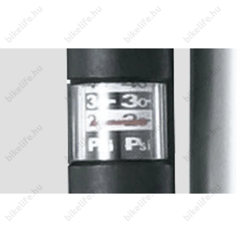 Pumpa mini Topeak Mini Morph G 11bar nyomás, SmartHead intelligens fej, alu test, ezüst/fekete, nyomásmérős