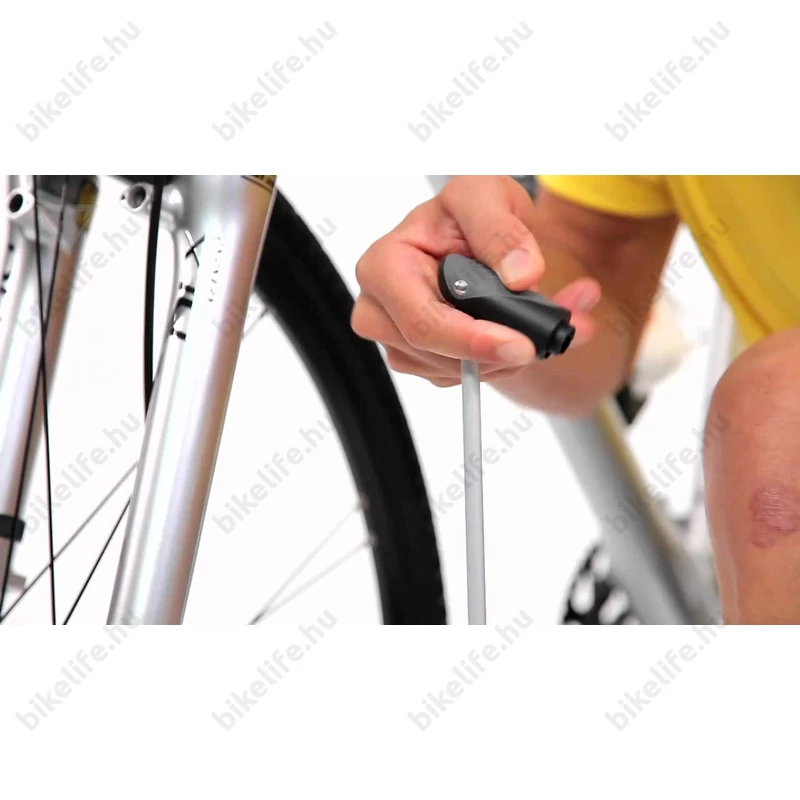 Pumpa mini Topeak Mini Morph G 11bar nyomás, SmartHead intelligens fej, alu test, ezüst/fekete, nyomásmérős