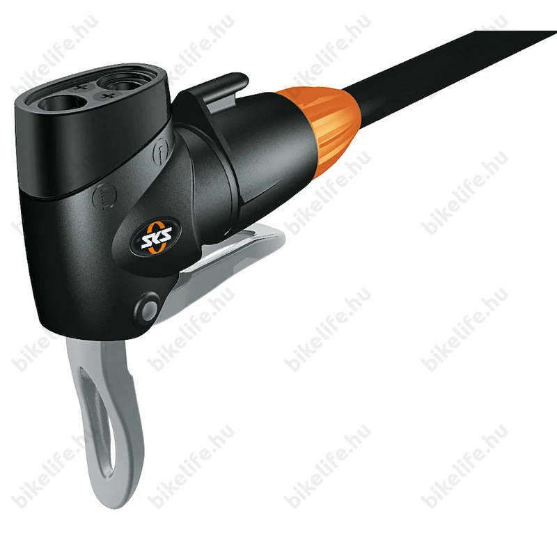 SKS Rennkompressor műhelypumpa 16bar, nyomásmérős, univerzális Multi pumpafejjel
