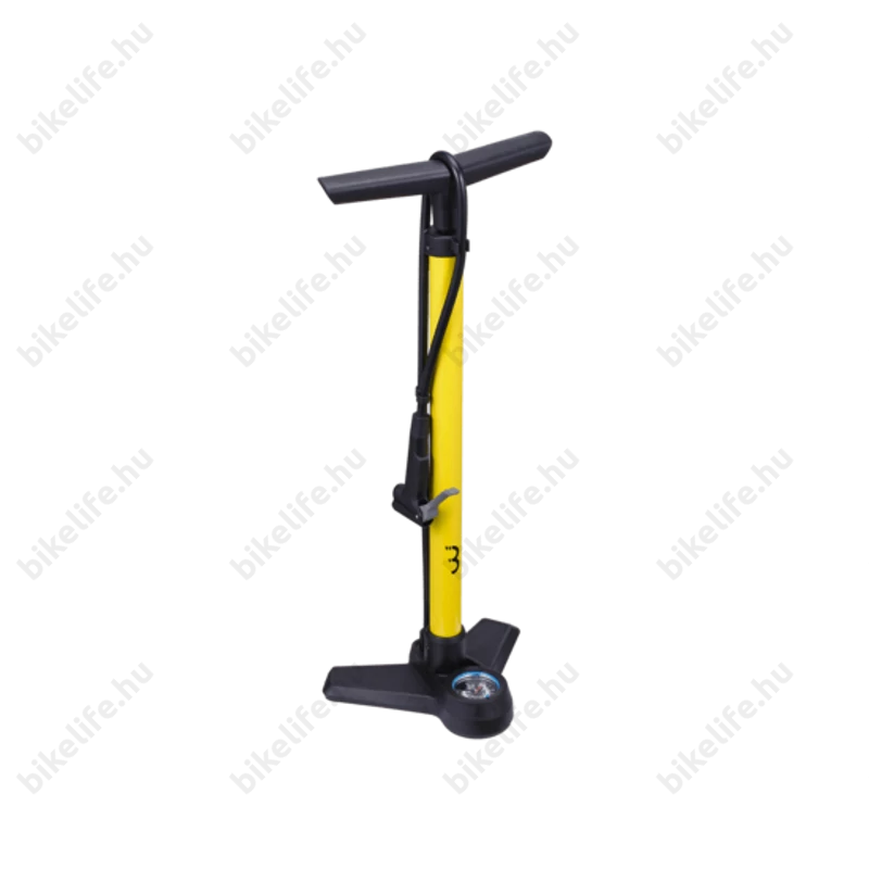 BBB BFP-21 AirBoost műhelypumpa acél testtel, 9 bar/130PSI, sárga