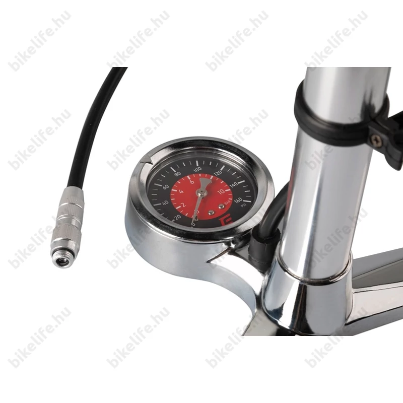 Extend Baron műhelypumpa 61cm alu AV/SV nyomásmérős, ezüst