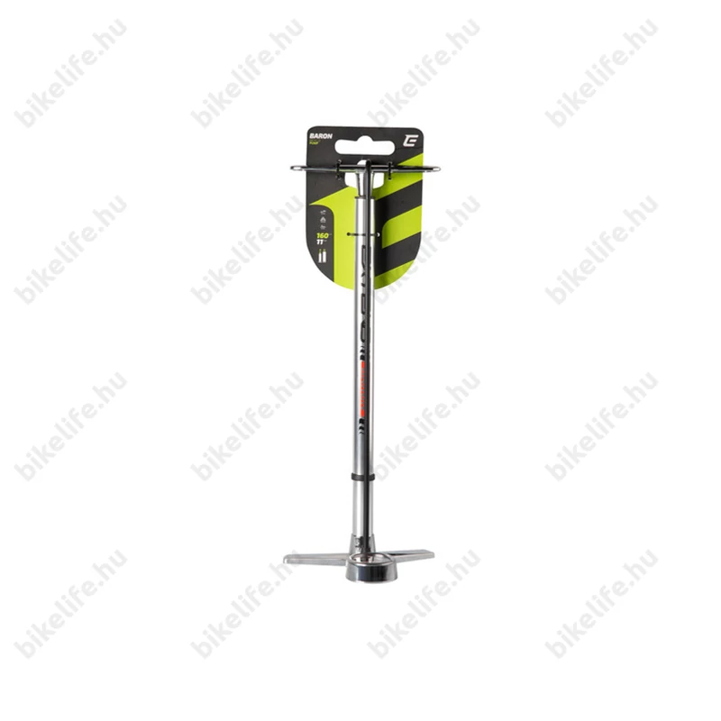Extend Baron műhelypumpa 61cm alu AV/SV nyomásmérős, ezüst