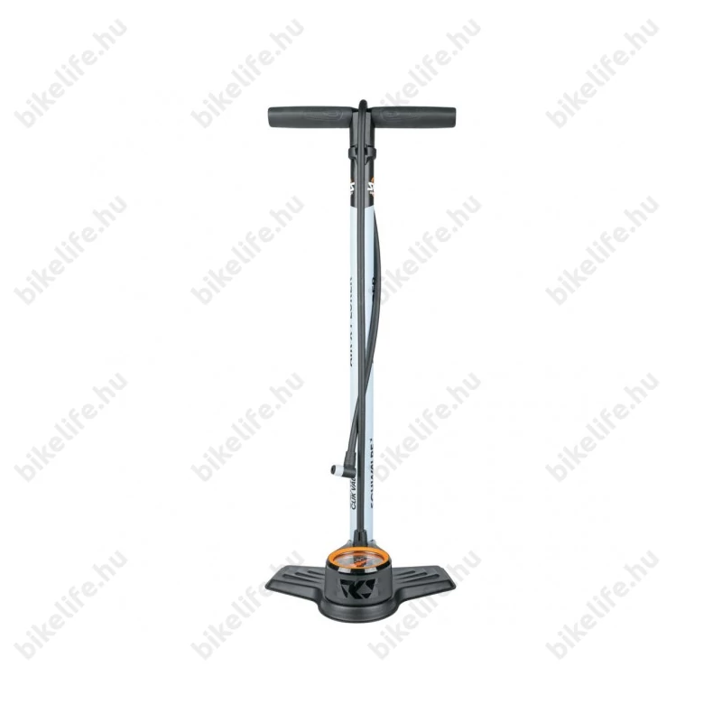 SKS Air-X-Plorer 10.0 Clik Tec műhelypumpa Schwalbe Clik Tec szelepekhez 2-2 db Presta és Dunlop szelepbetéttel