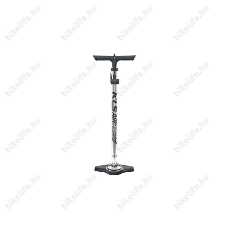 Kellys Airflow One műhelypumpa, fém test, univerzális szelep, nagy nyomásmérő