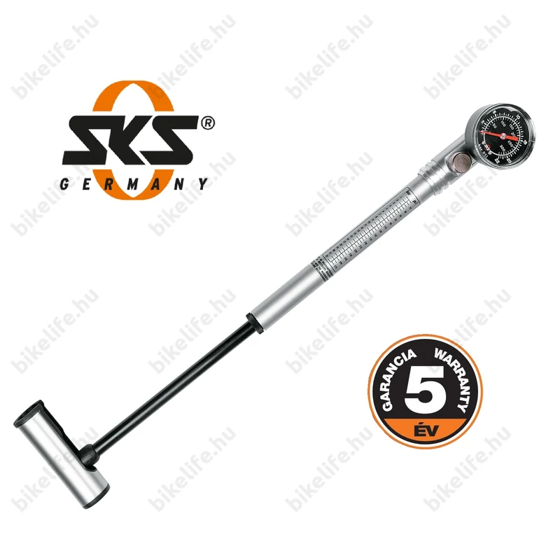 SKS USP teleszkóp pumpa kerékpárokhoz 22 bar-315 psi nyomással