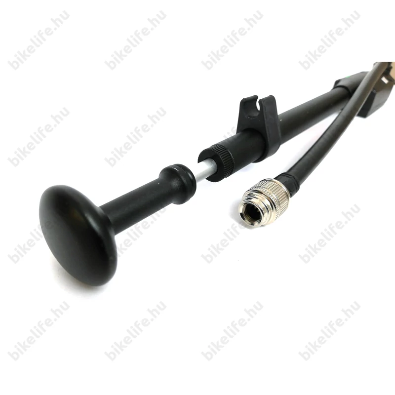Teleszkóp pumpa KTM 21bar/300PSI, digitális kijelző, fekete