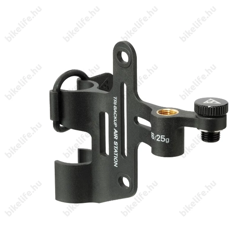 Topeak Tri-Backup Air Station adapter CO2-felfújókhoz, patronokhoz, és kulacstartókhoz