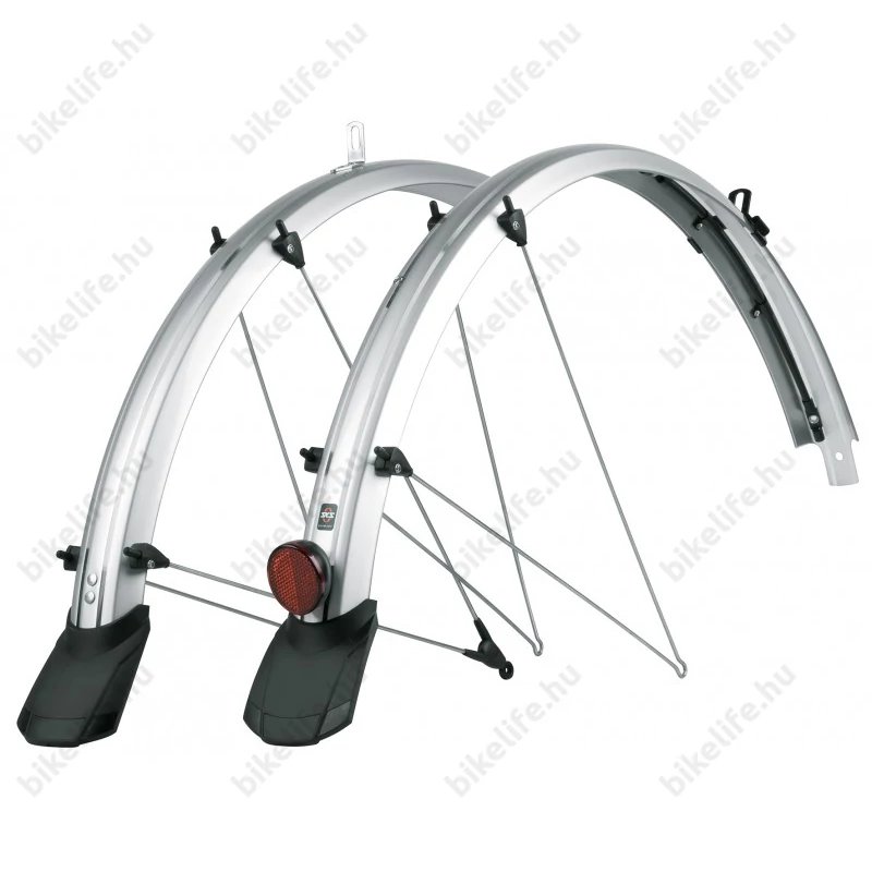 SKS Bluemels Cabel Tunnel trekking sárvédő kábelcsatornával aluplasztik ezüst 53mm széles