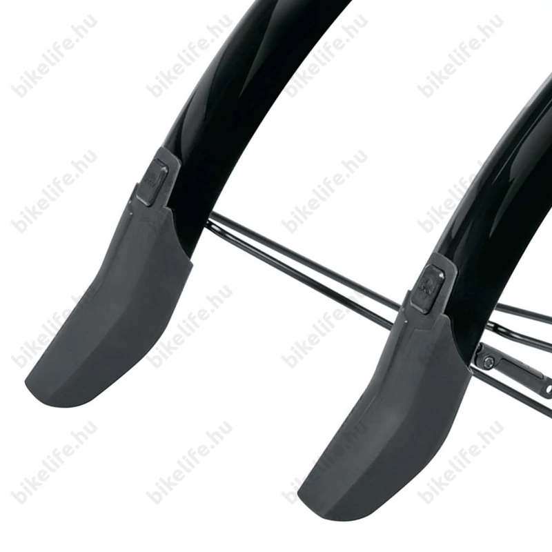 SKS Bluemels Cabel Tunnel trekking sárvédő kábelcsatornával aluplasztik fekete 55mm széles