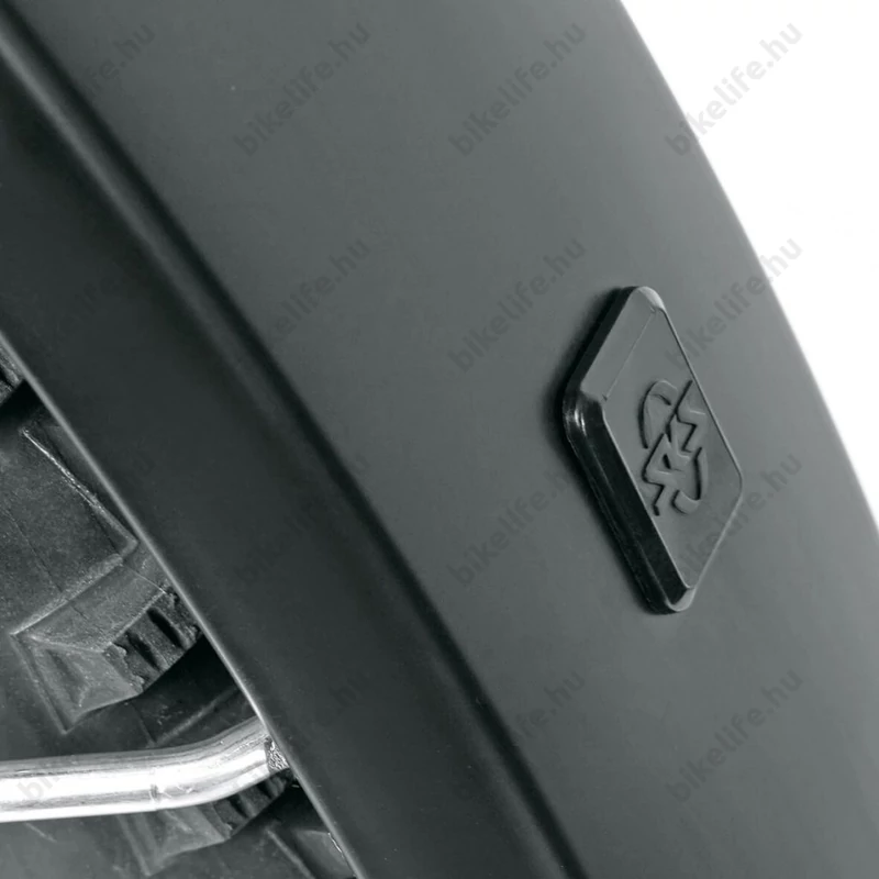 SKS Bluemels Style extra hosszú trekking sárvédő aluplasztik matt fekete 56mm széles