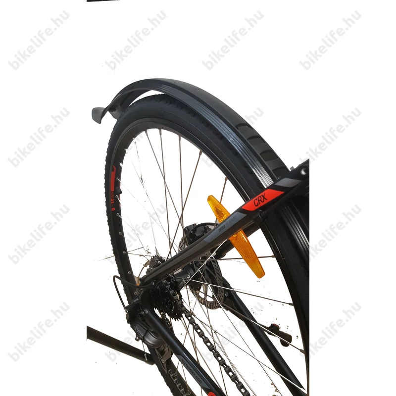 Trekking sárvédő SKS Velo 42 Urban 28-38mm-es köpenyekhez, pálca nélkül