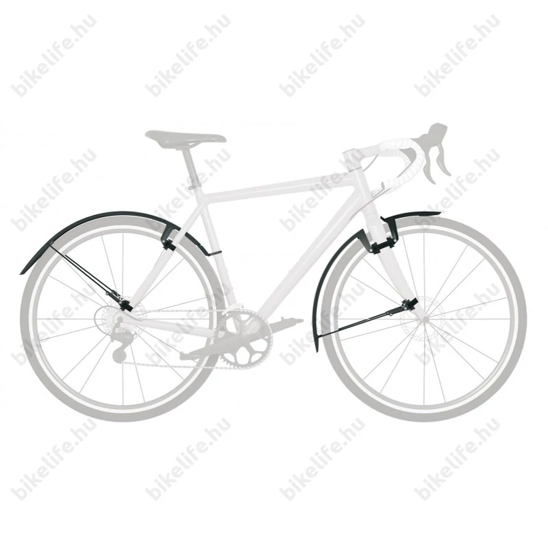 Sárvédő gravel/fitness SKS Speedrocker 47mm széles, gyors rögzítésű, fekete