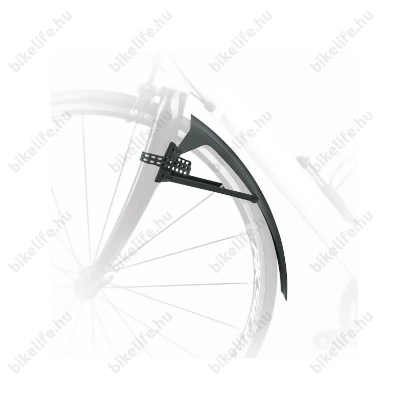 SKS S-Board országúti/fitness/cyclocross első sárvédő, fekete, 38mm gumiszélességig