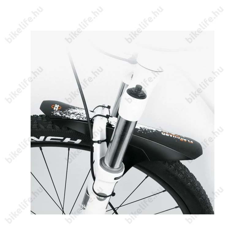 Sárvédő MTB SKS Flap Guard villára gyorskötözővel rögzíthető 1db műanyag